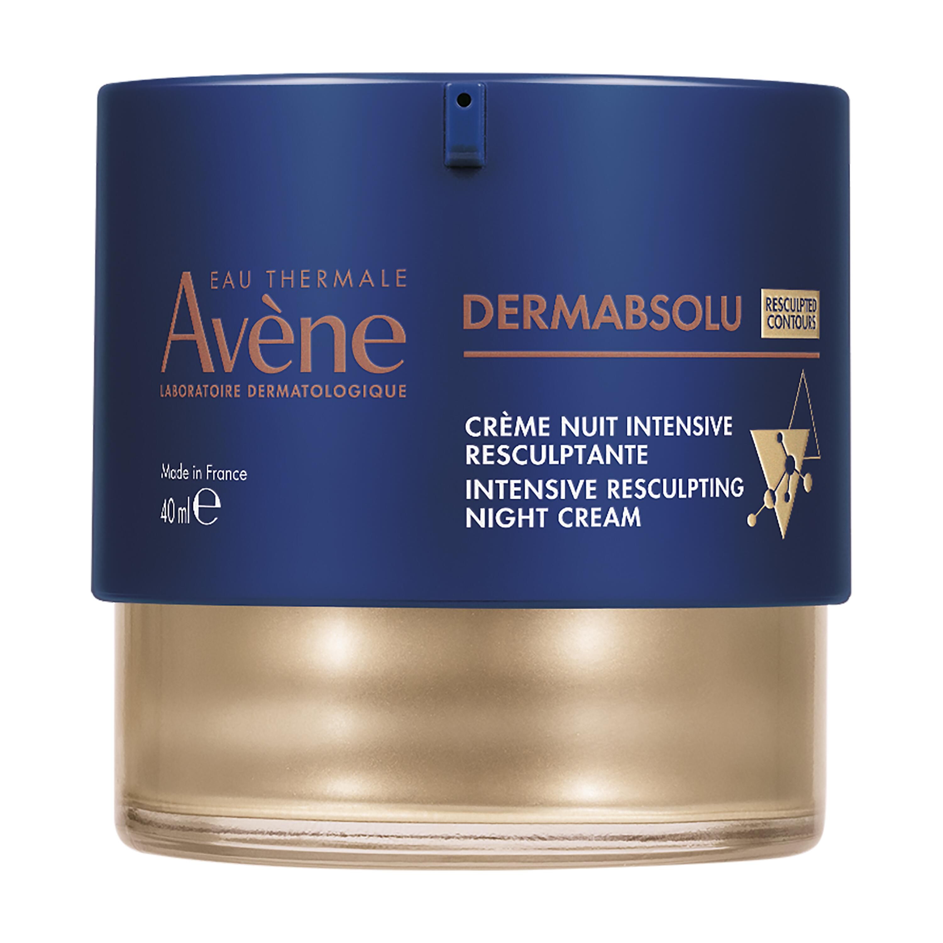 „Eau Thermale Dermabsolu“ intensyviai atkuriamasis naktinis kremas Veido drėkikliai iš vaistinės
