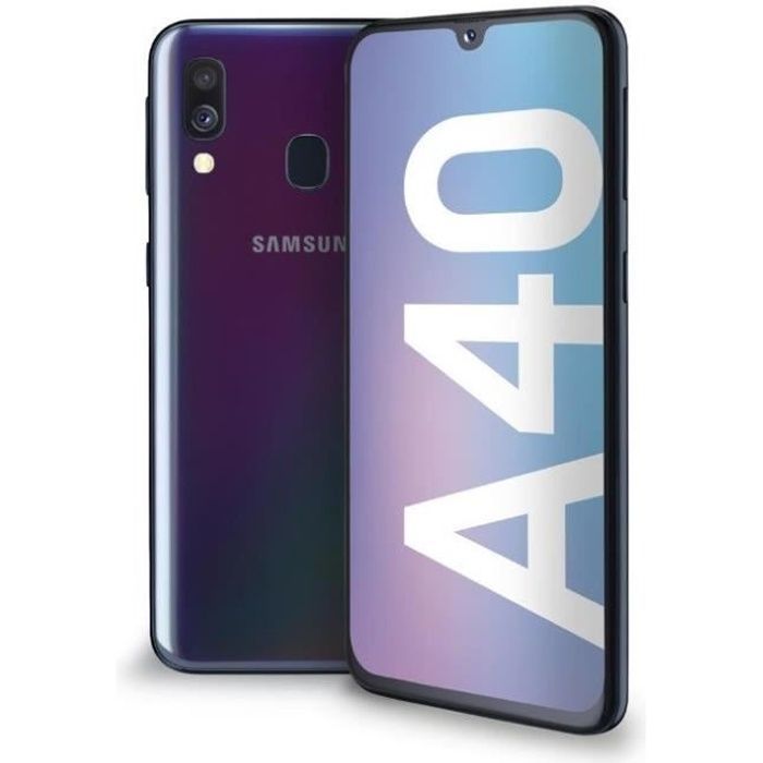 SAMSUNG Galaxy A40 - Doble SIM 64 GB Negro