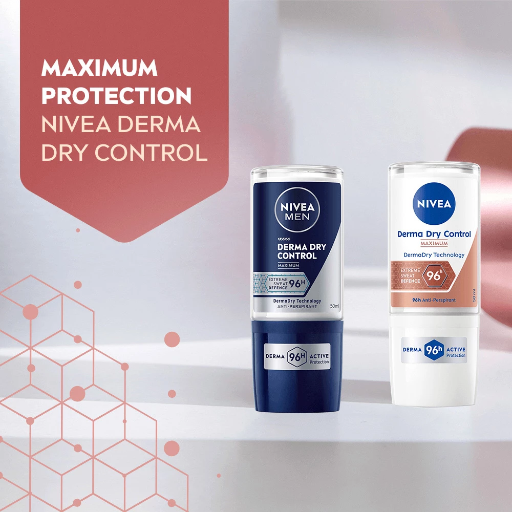 Roll-on za suhu kožu Derma 50 ml - NIVEA