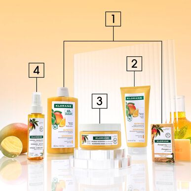 Klorane Mango Nourishing Shampoo Ravitseva Mangoshampoo Kuiville Hiuksille
