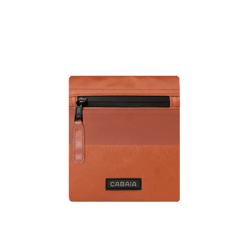 Cabaia Orangefarbene Pont des Amours-Seitentasche