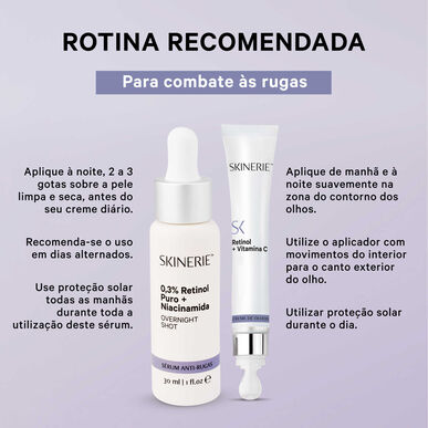 Soin contour des yeux Skinerie au rétinol et à la vitamine C, 15 ml