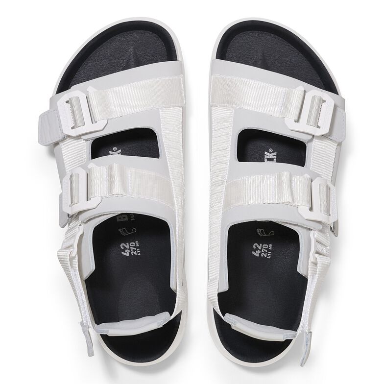 Shinjuku Pelle naturale/Tessuto - Antique White Antique White