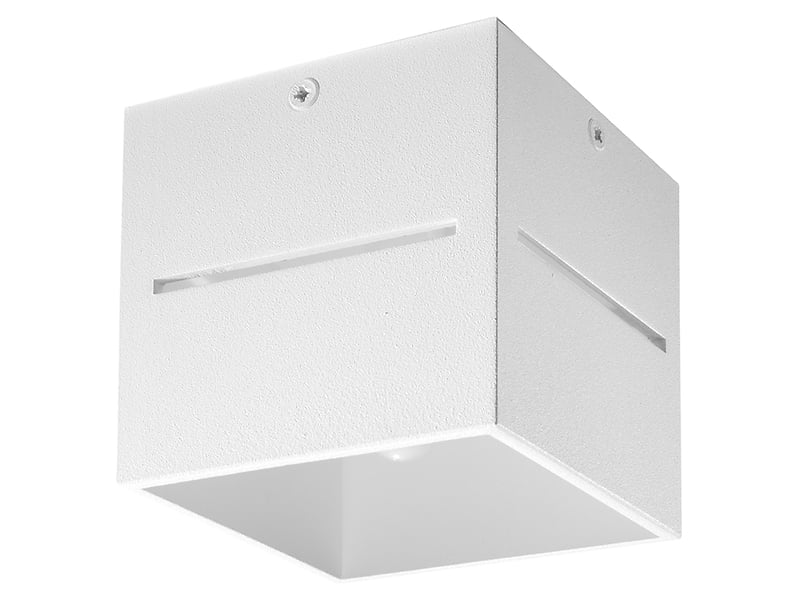 Plafon Lobo aluminiowy 10 cm biały
