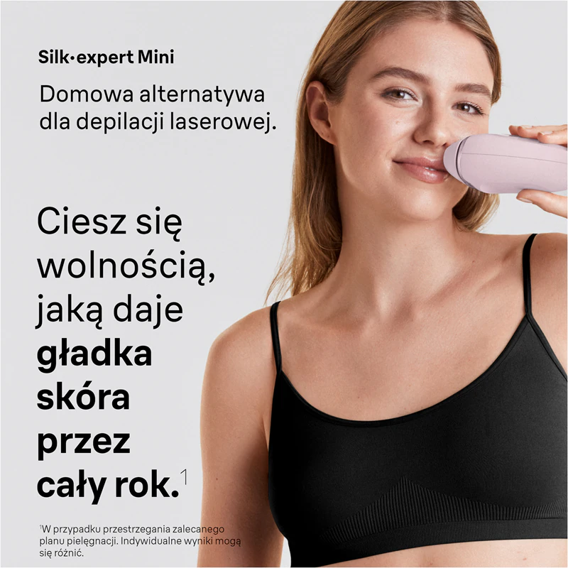 Depilador Braun IPL Silk·expert Mini PL1100 IPL para corpo, rosto, virilha e axilas.