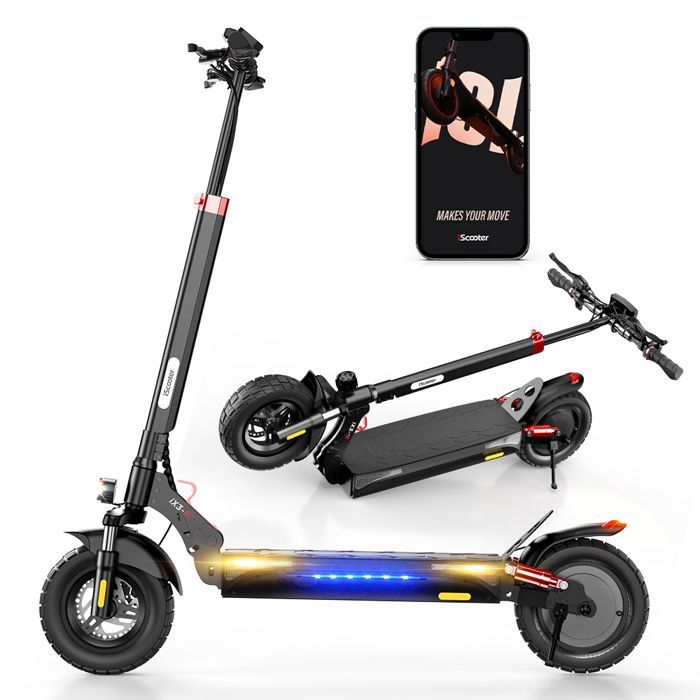iScooter iX3 Folding Electric Scooter for Adults - 10