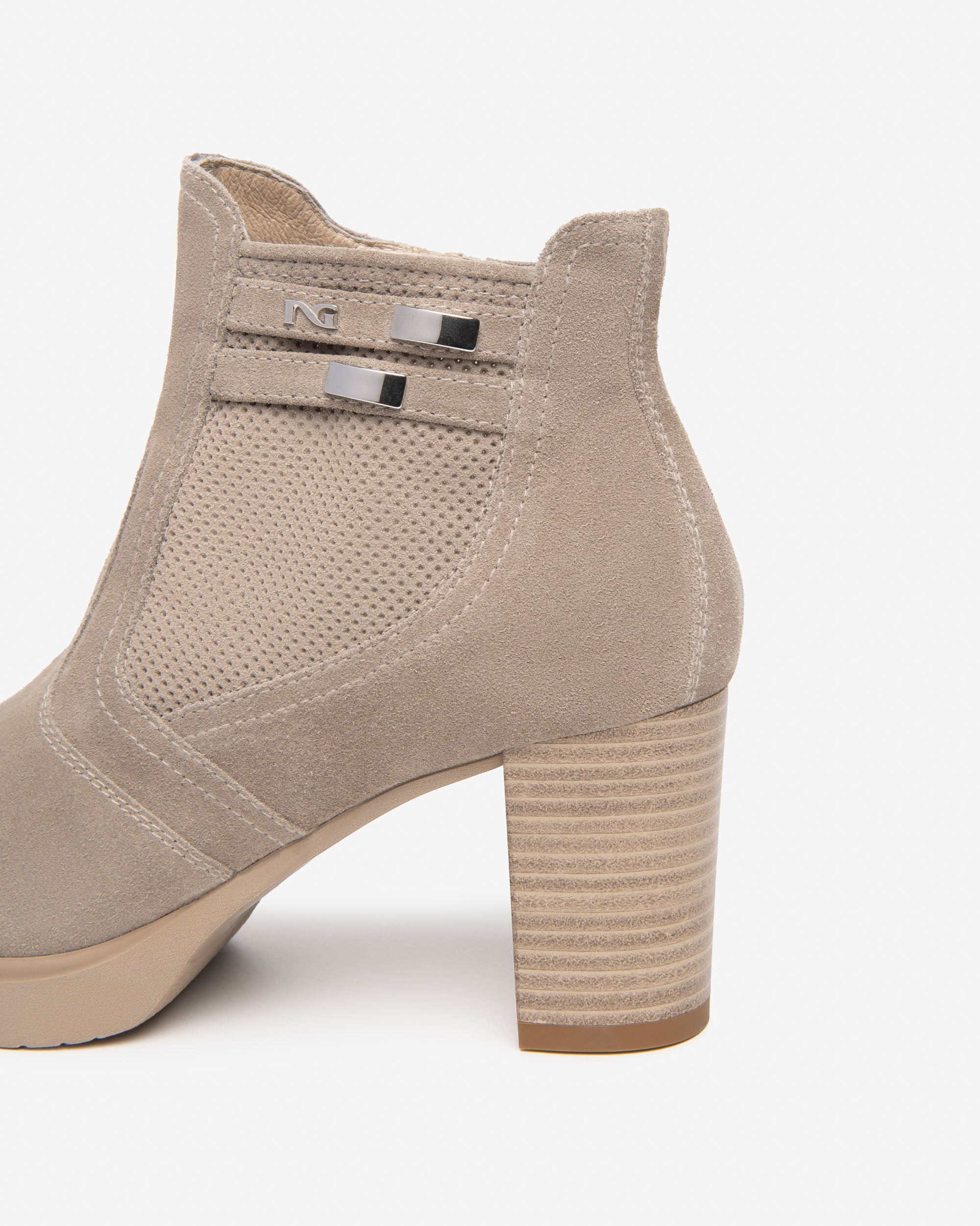  Damen-Wildlederstiefeletten