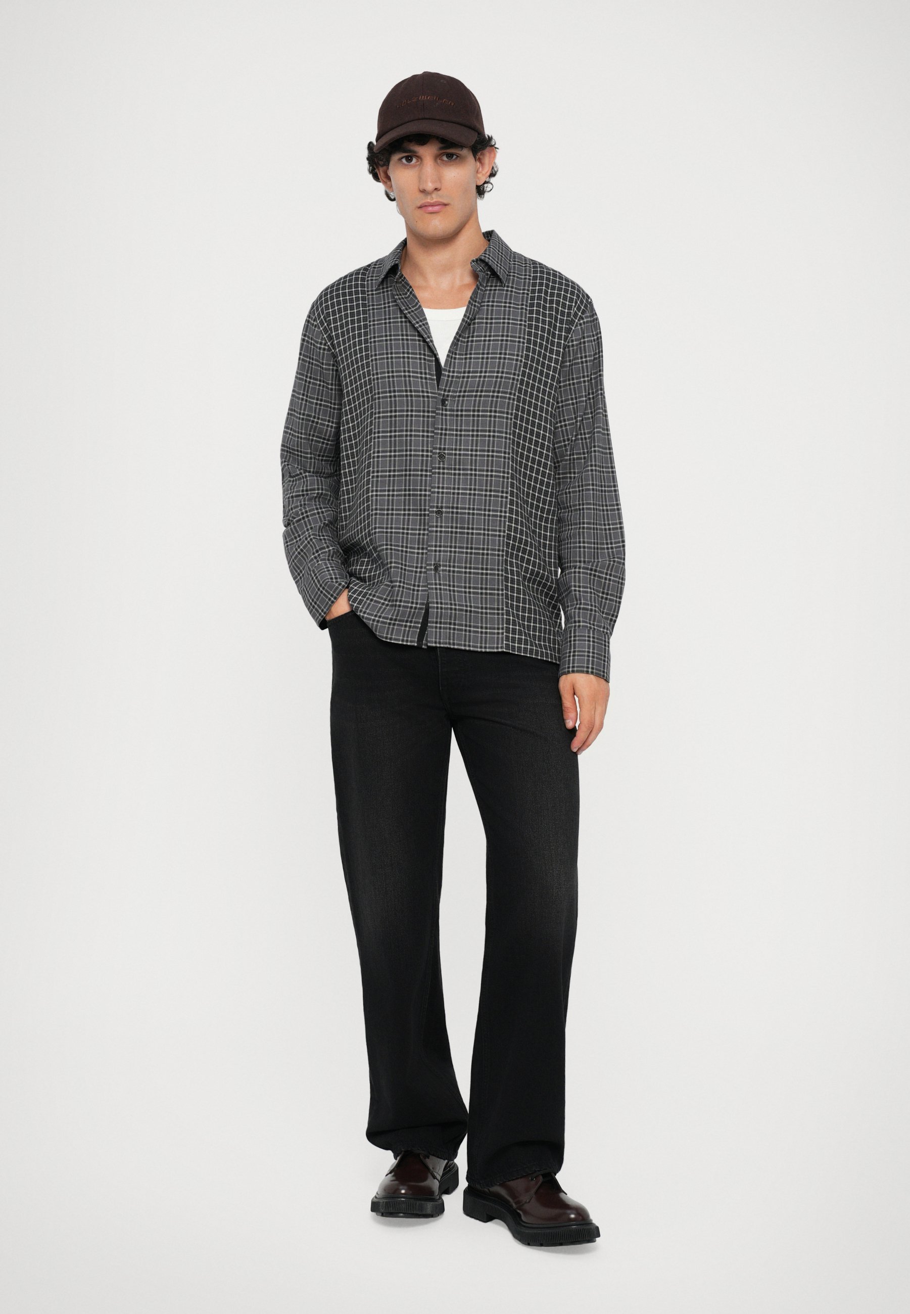 Chemise rag & bone DALTON - grise