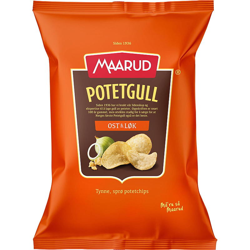 Maarud Patatas fritas 200 g Queso y Cebolla Maarud