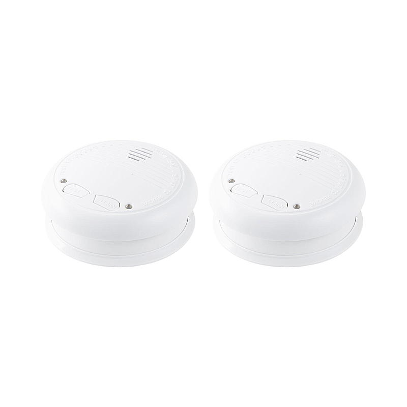 Säkrare rökdetektor 2-pack Optisk, fotoelektrisk LM101LG Säkrare