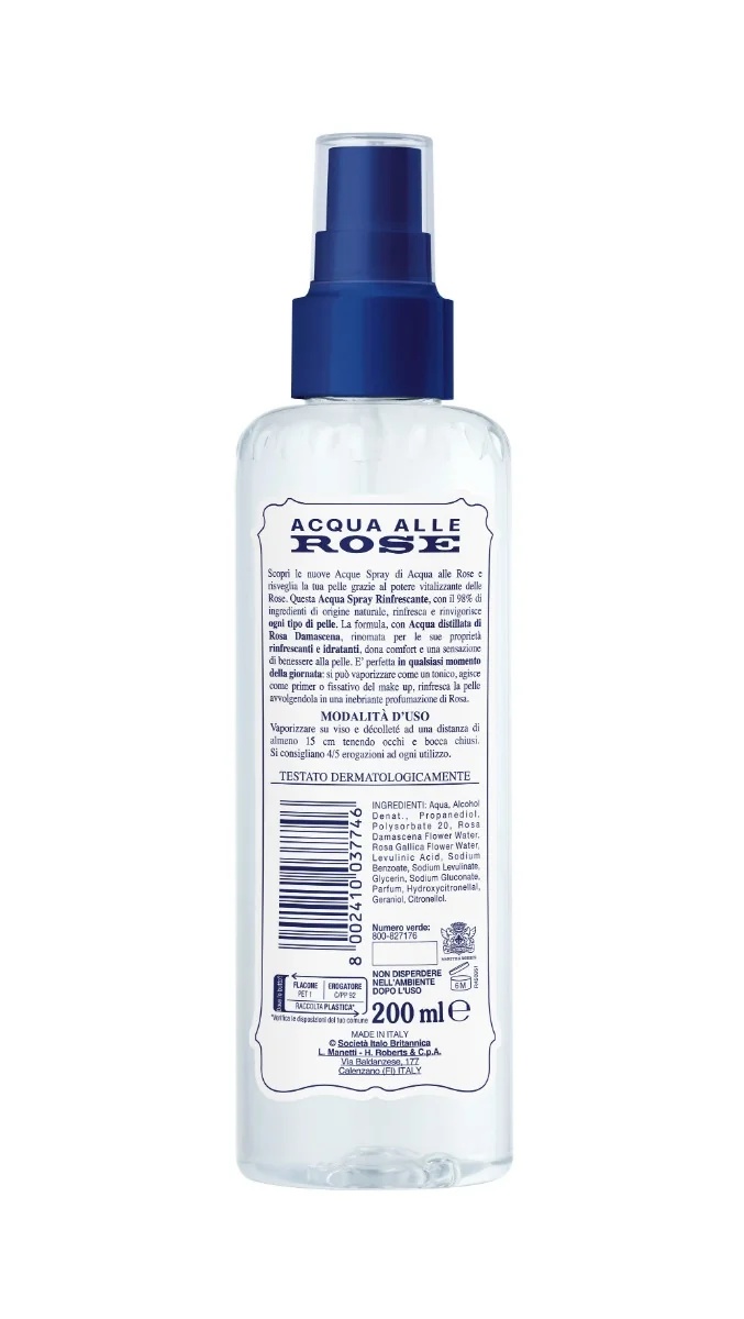 EAU DE ROSE Eau de rose - eau rafraîchissante en spray 200 ml
