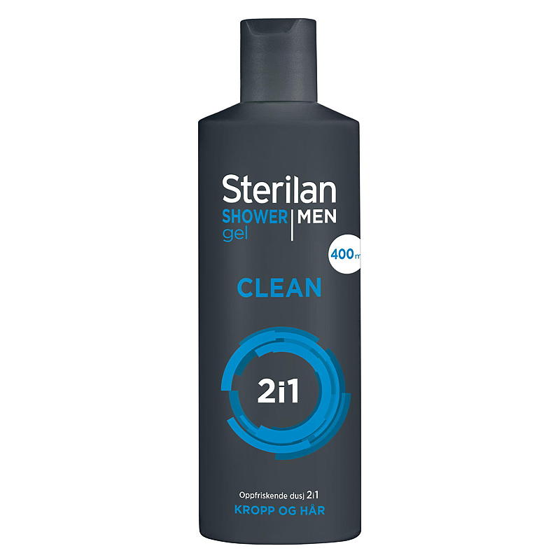 Jabón de ducha Sterilan 400 ml para hombres. Limpieza Sterilan.
