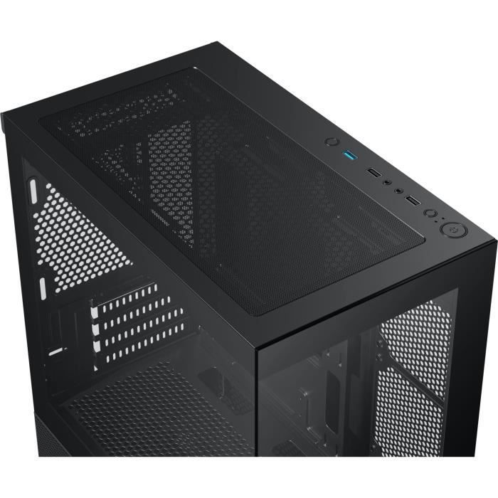 PC Case - XIGMATEK - Alphard M - Mini Tower - M-ATX - Tempered Glass - ARGB - Black