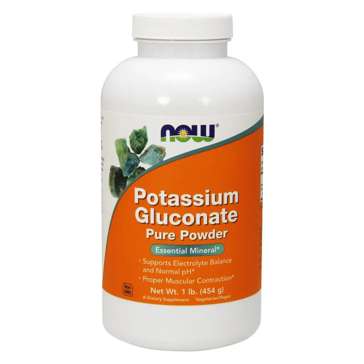 Kalijev glukonat iz Now Foods