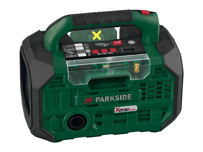 Compressor e bomba airless PARKSIDE® em PKA 20-Li C3, 20V
