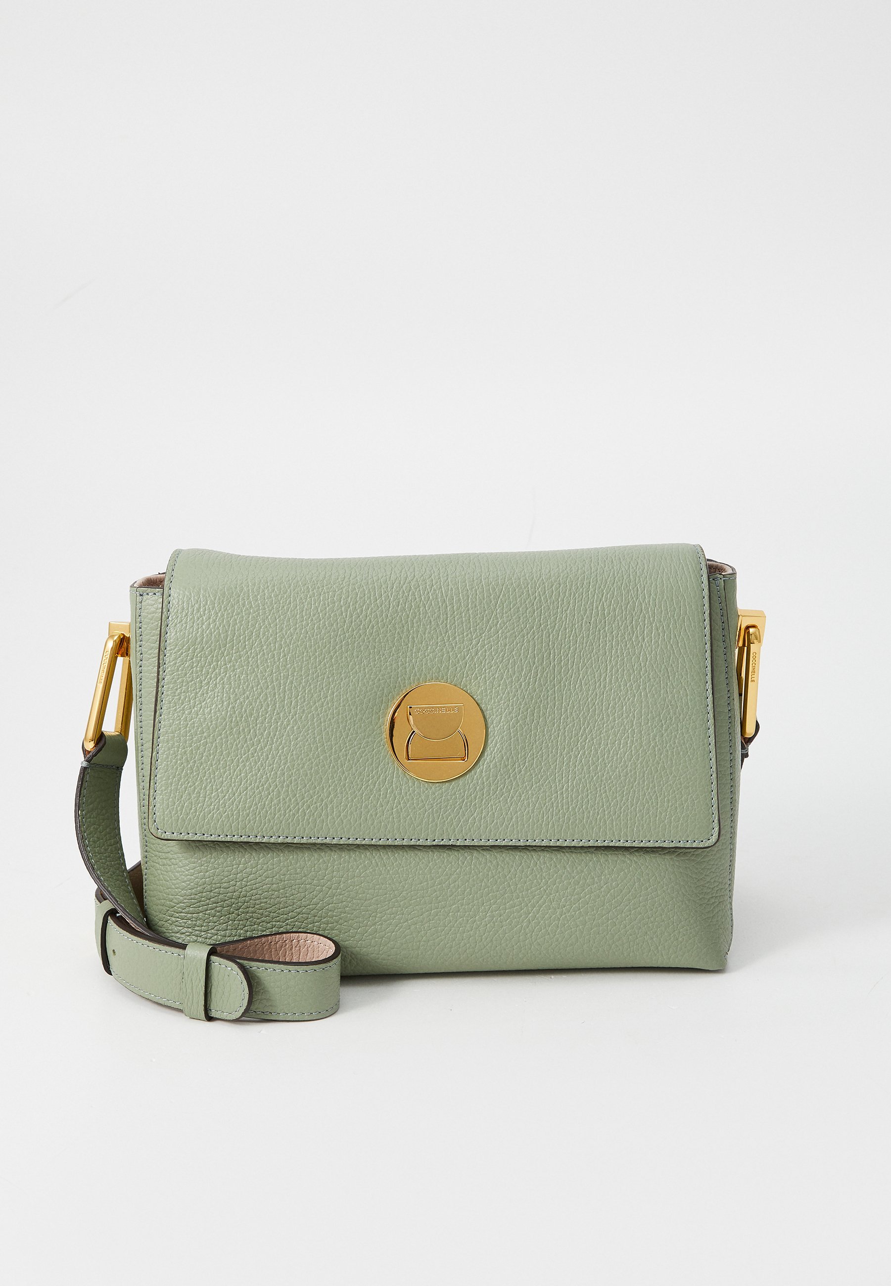 Coccinelle LIYA - Torba čez telo - zelena/rozeta
