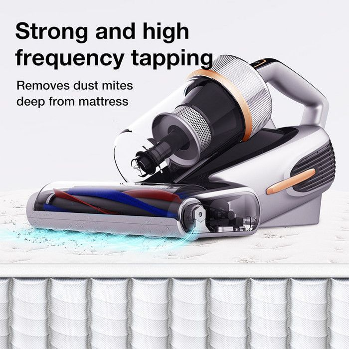 Aspirador antiácaros. UV-C JIMMY BX7 Pro 700W 60°C com sensor ultrassônico para limpeza de colchões de 245 mm.