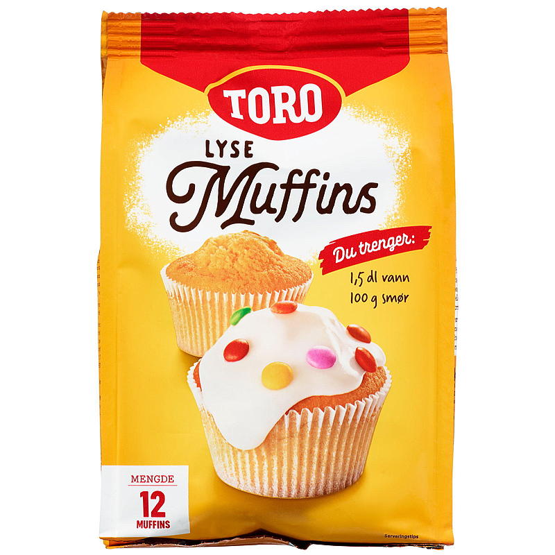 Toro Light muffins 331 g Toro