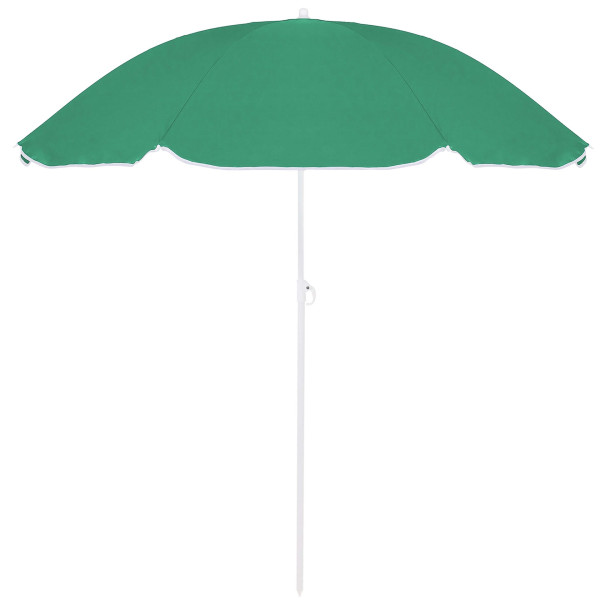 Parasol ogrodowy, składany parasol plażowy, z regulacją wysokości turkusowy