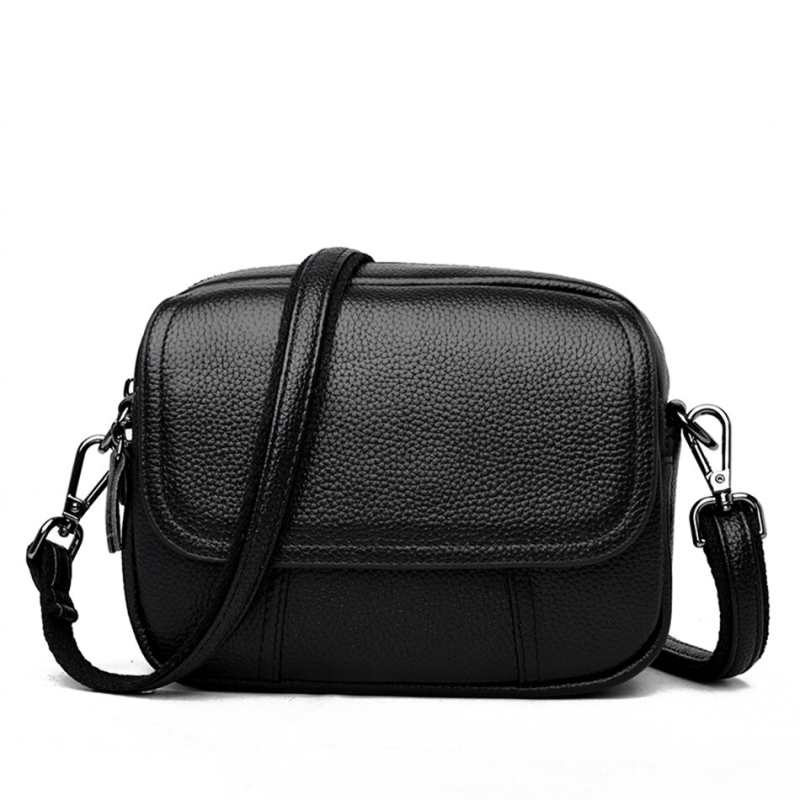 Borsa a tracolla da donna in vera pelle bovina, borse a tracolla da donna e borsette.