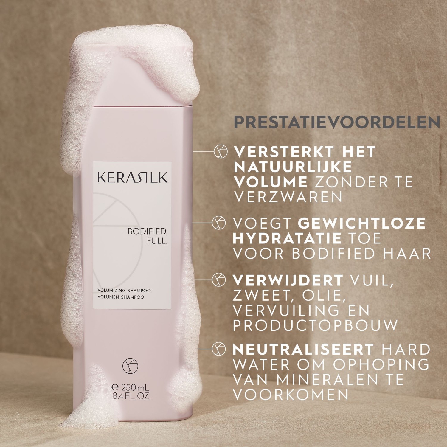 Shampoo volumizador KERASILK - 75 ml