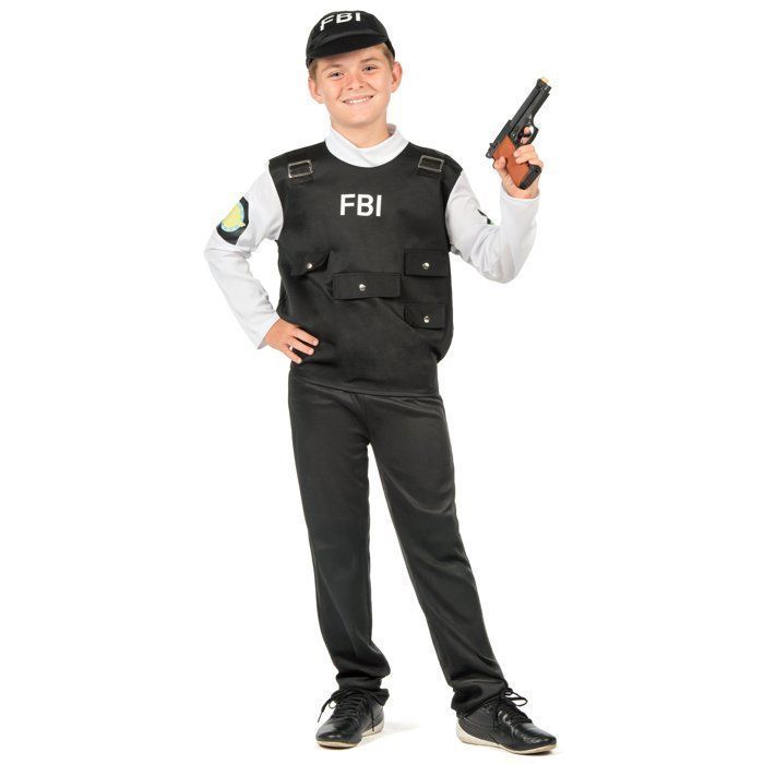 FBI costume for children