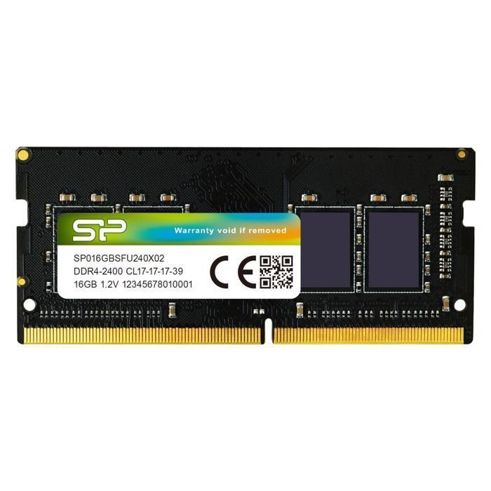 Mémoire RAM DDR4 - Silicon Power - 16Go - 2400MT/s - CL17 - SODIMM