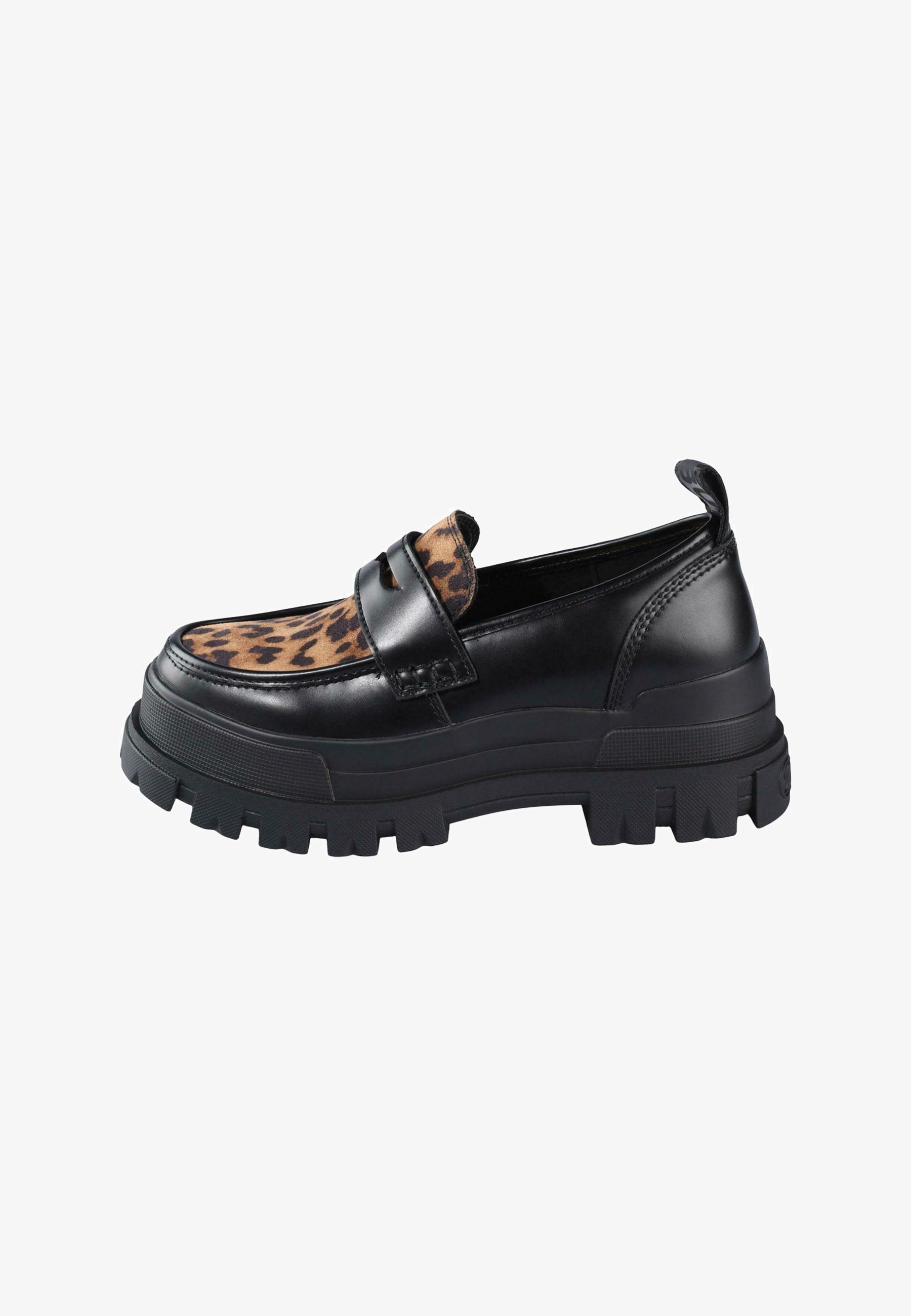 Mocassini Buffalo ASPHA - Slip-on - nero marrone