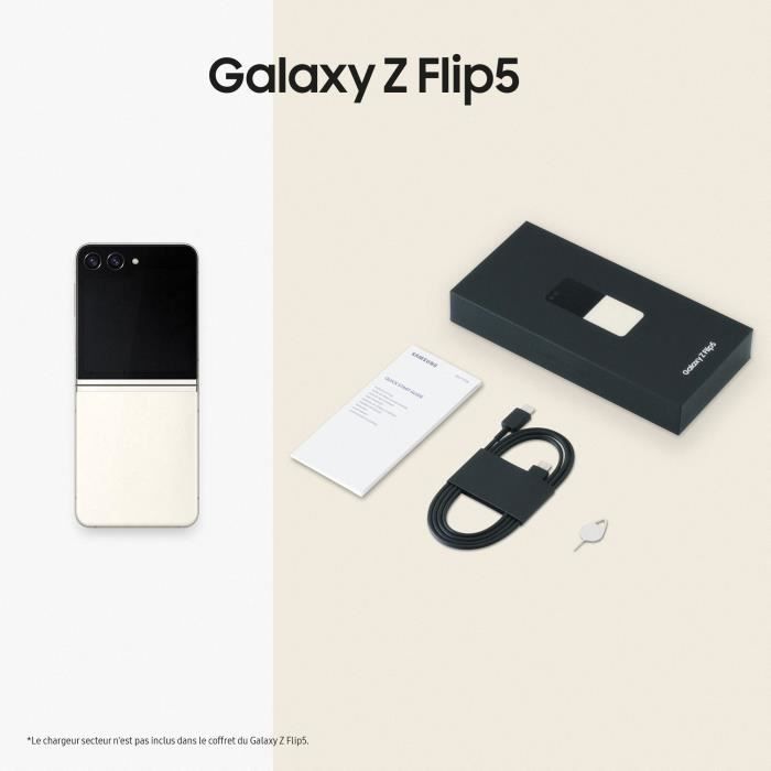 Samsung Galaxy Z Flip5 512GB Cream 5G Smartphone