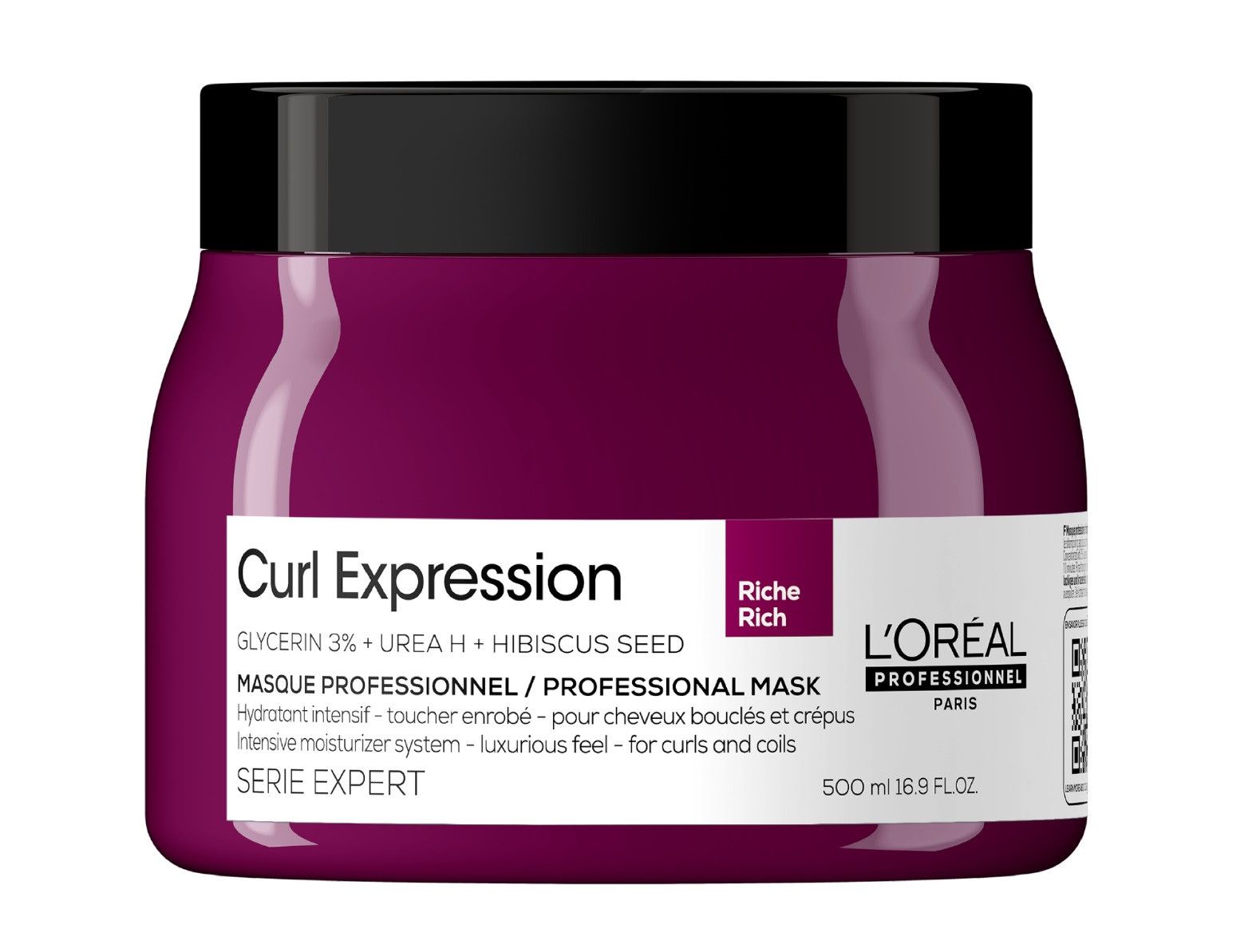 Serie Expert Curl Expression интензивна богата хидратантна маска Професионалне фризерске маске