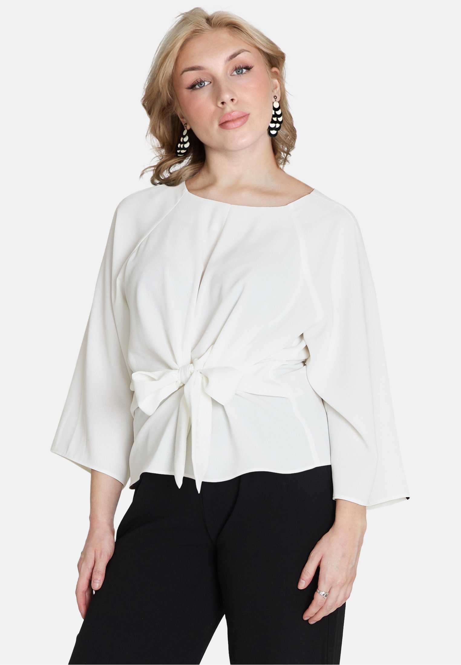 Jascha Stockholm BIJOUX - Bluse - offwhite