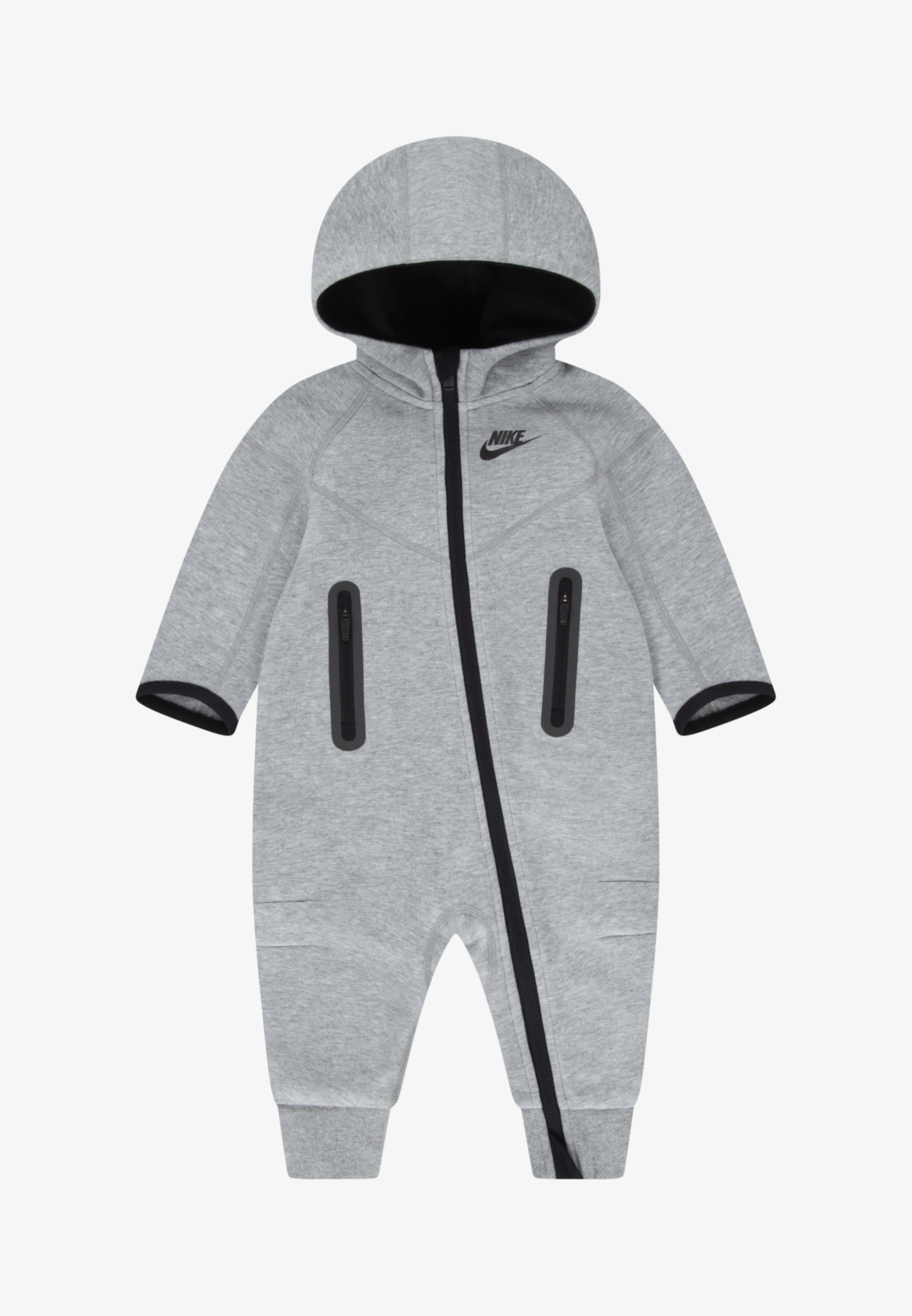 Nike Sportswear UNISEX OVERALL - Jumpsuit - donkergrijs gemêleerd