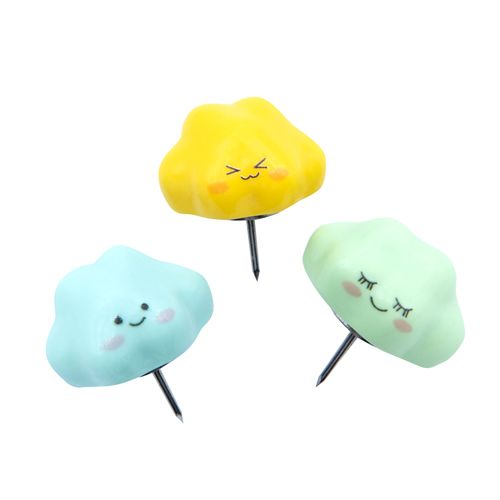 Clouds Pushpin Set Pisalne potrebščine
