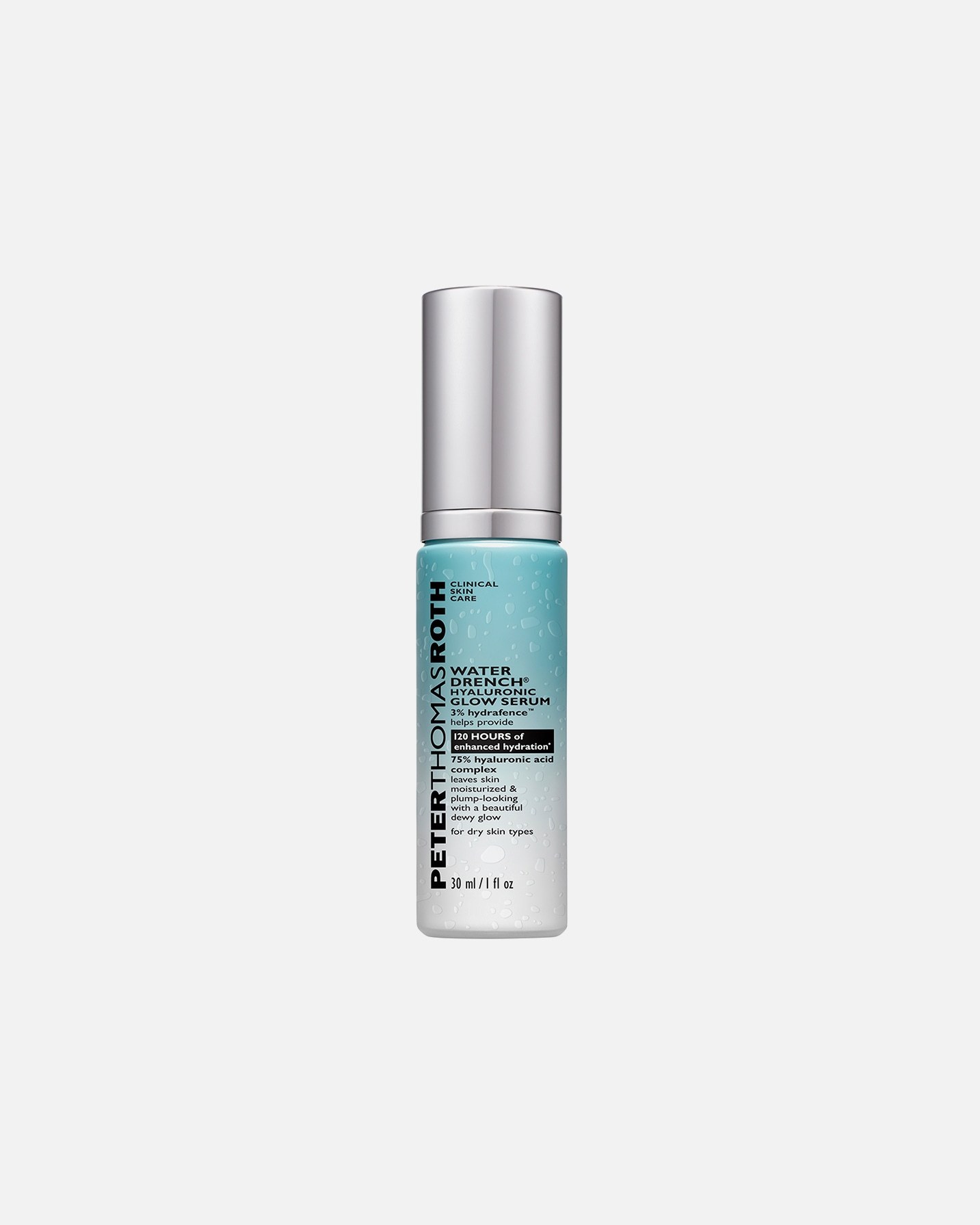 Peter Thomas Roth Glowserum Water Drench® hialuronskābes mirdzuma serums - 30 ml