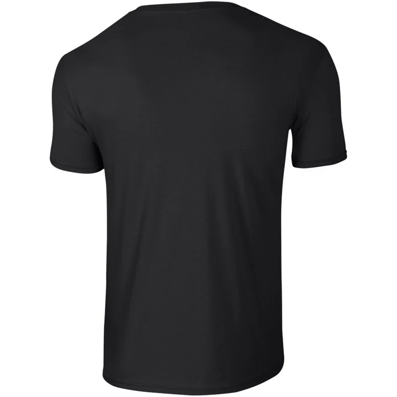  Basis blød kortærmet T-shirt 100% bomuld med tyk bomuld Gildan