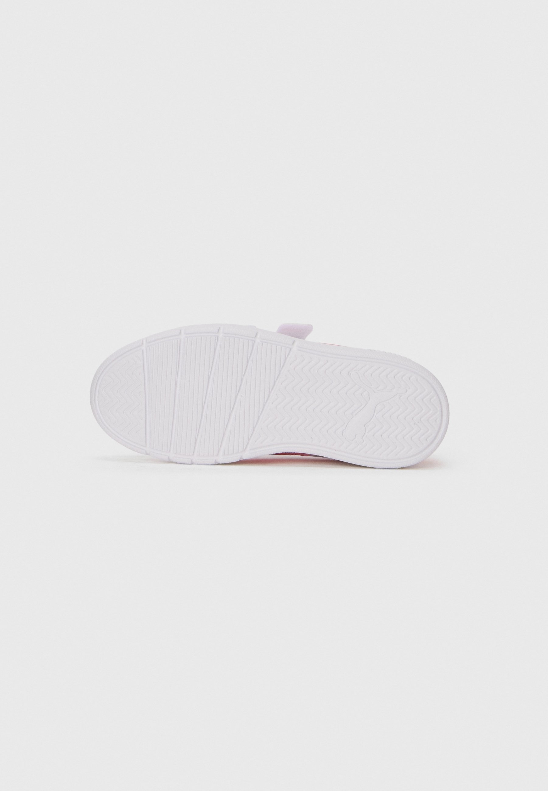 Puma COURTFLEX V3 DOTTY UNISEXE - Chaussures de trail running - blanc/rose/argent/brume colorée