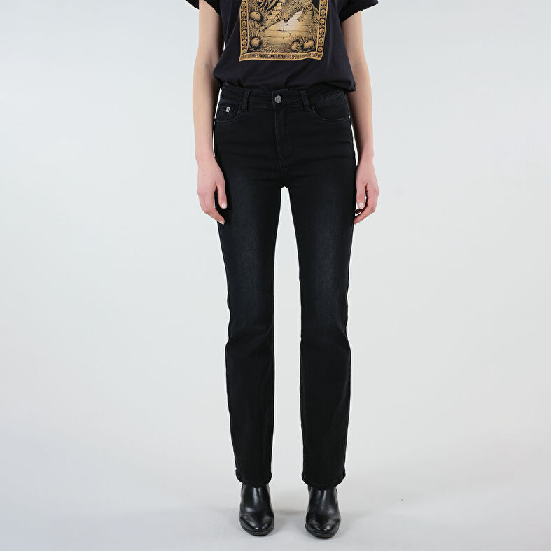 Svarte damejeans