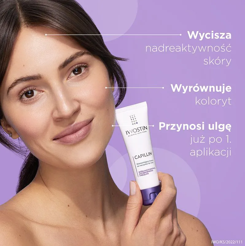 Iwostin Capillin Wzmacniajacy krem na naczynka na noc