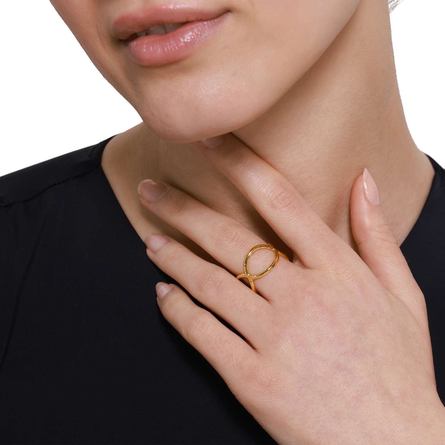 Heideman Bague Nerva couleur or