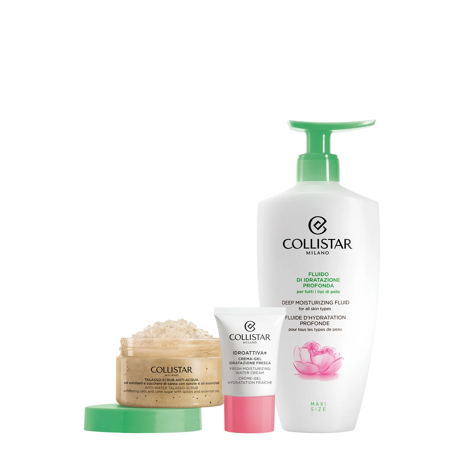 Corpo Cofanetto Fluido Di Idratazione Profonda - Cofanetti Viso e Corpo, Fluido Corpo, Esfoliante, Crema viso giorno idratante