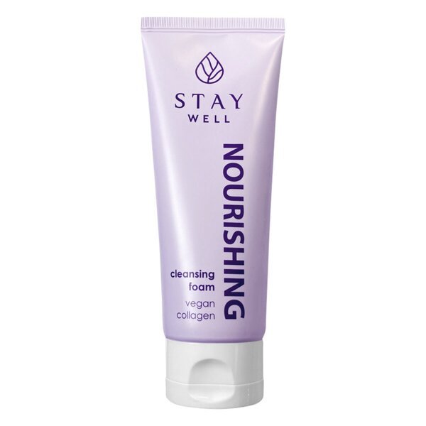 Výživná vegánska kolagénová čistiaca pena Stay Well<br>150ml
