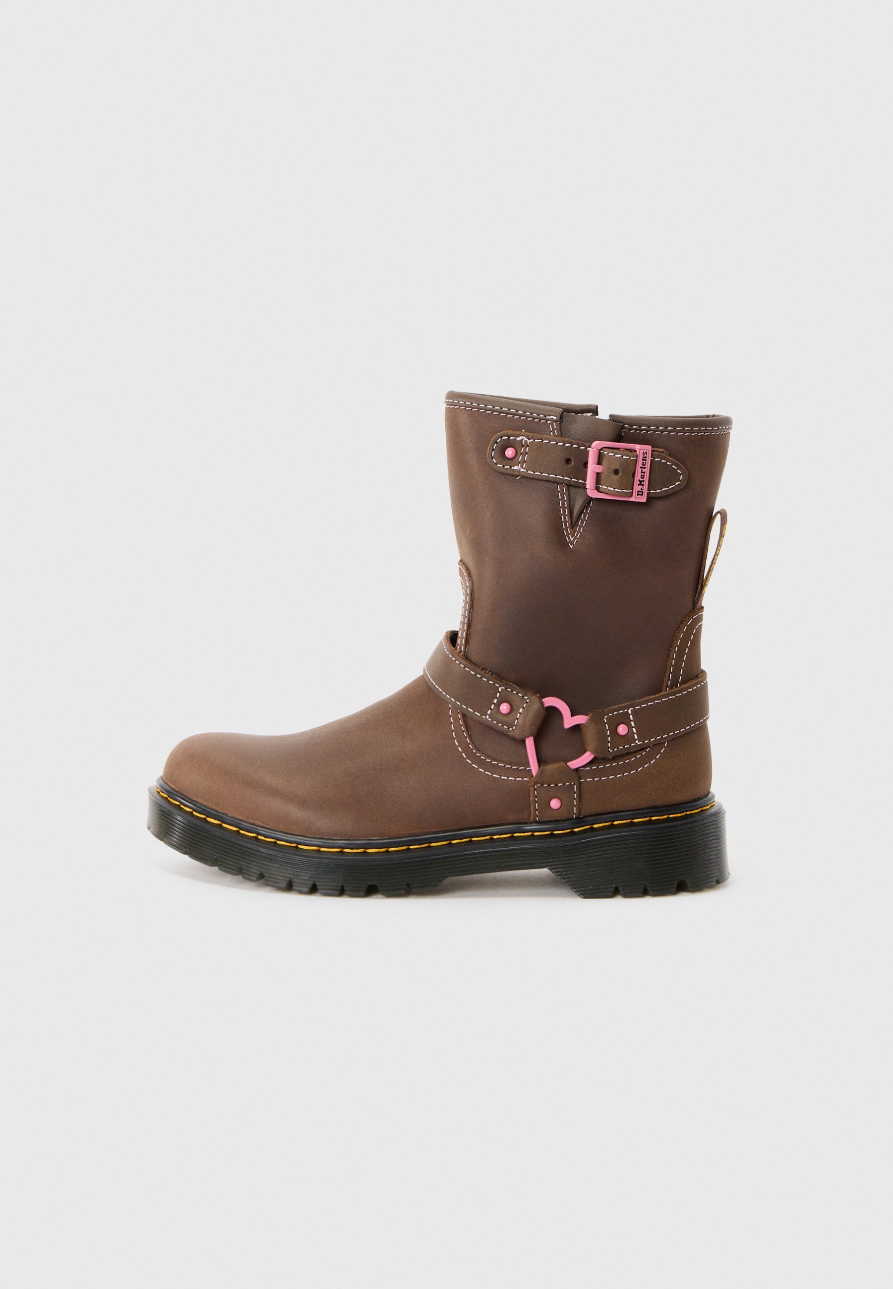 Dr. Martens GENAYA - Laarzen - donkerbruin Wyoming