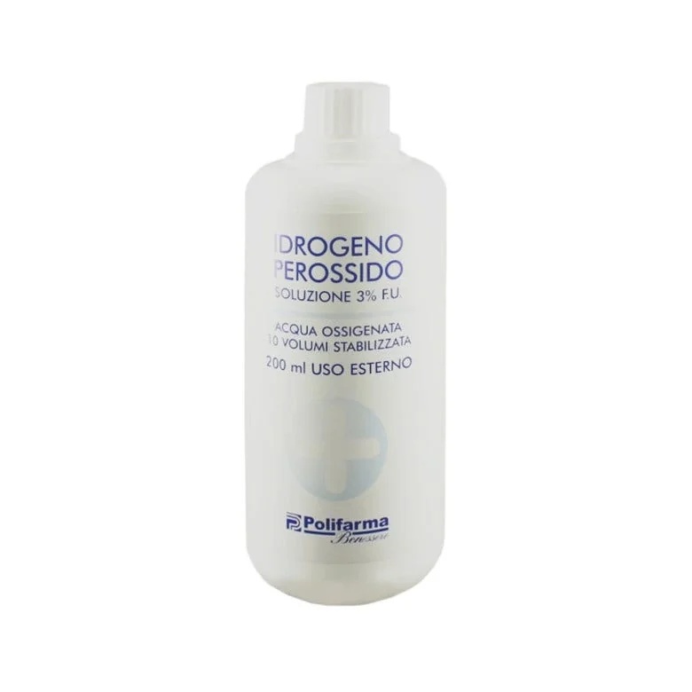 Polifarma Benessere Waterstofperoxide 3% desinfectiemiddel 200 ml