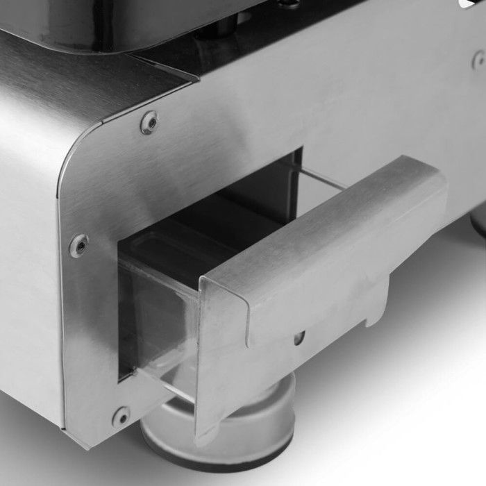 Plancha gaz Silvia IIG Evo 3 feux – BRASERO BY FAVEX - 7,95 kW – plaque fonte émaillée 6 mm – 67 x 34 cm – 8 à 10 convives