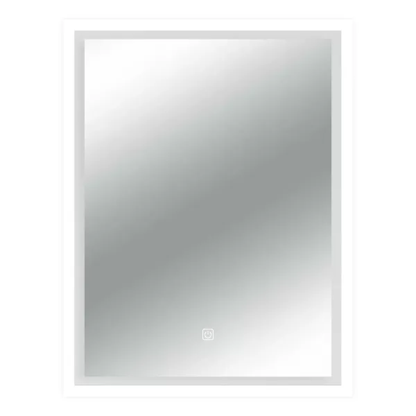 Lustro podświetlane LED 39x50 cm COSMO Antypara, Zmiana Barwy