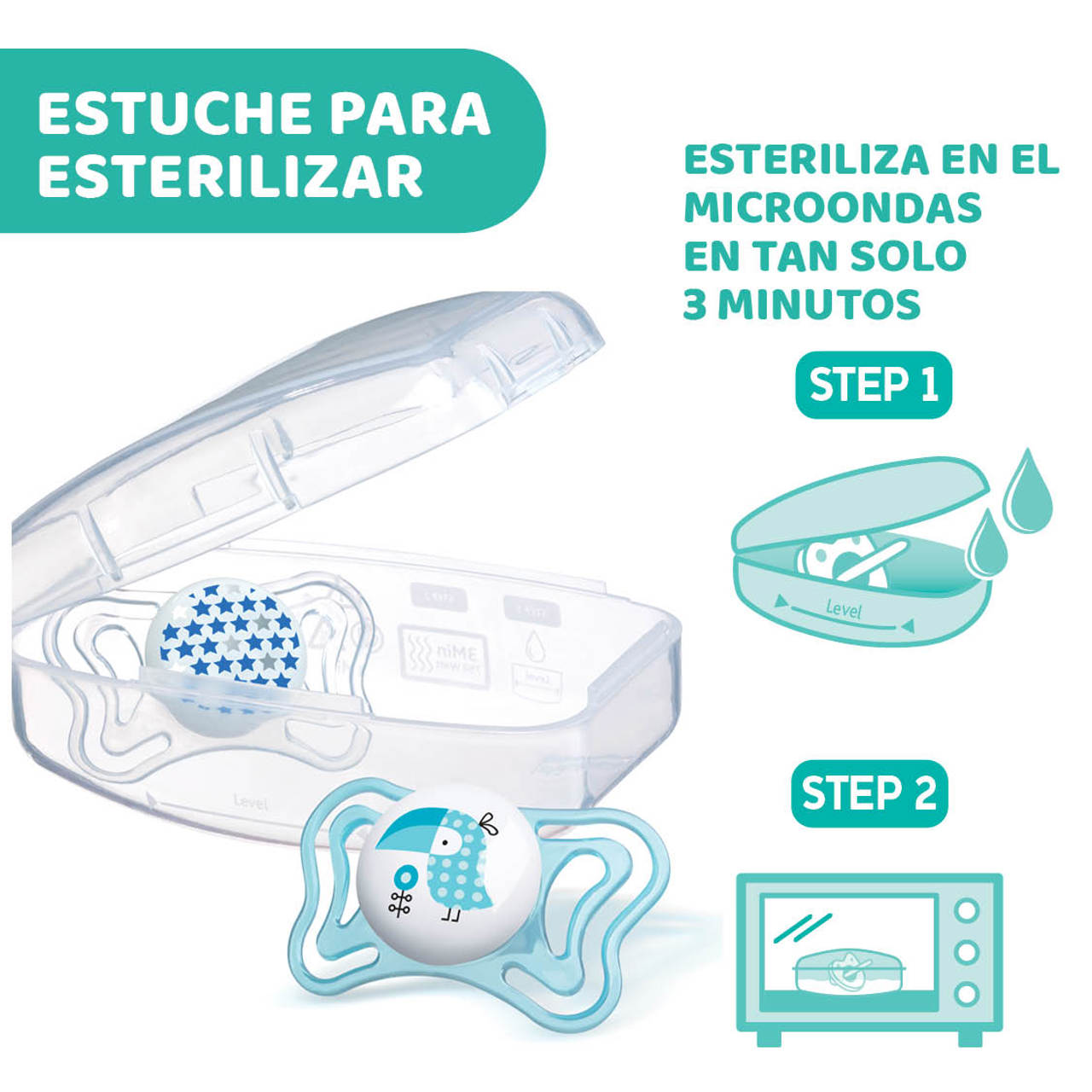 Chupete Physio Light Glow 6-16m 2ud