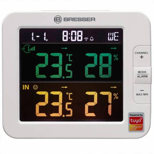 Smart termometer og hygrometer temperatur- og fugtighedsregulator