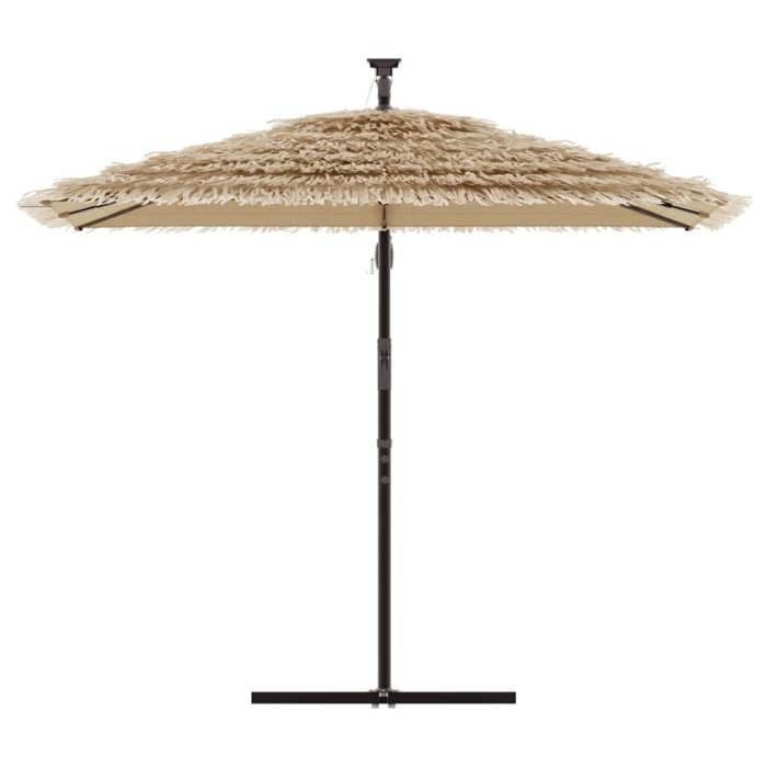 vidaXL Tuinparasol met bruine stalen paal 290x290x238 cm 4005082