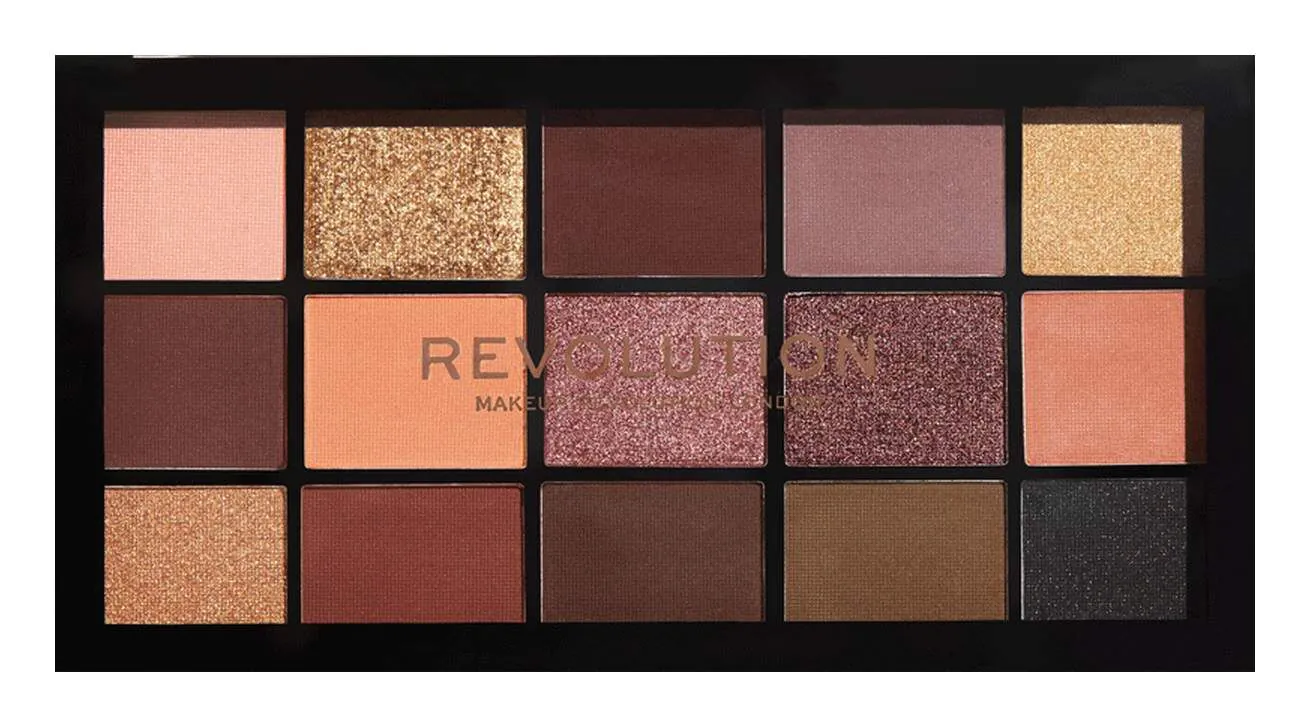 MAKEUP REVOLUTION Reloaded Paleta cieni Velvet Rose1 15,2g