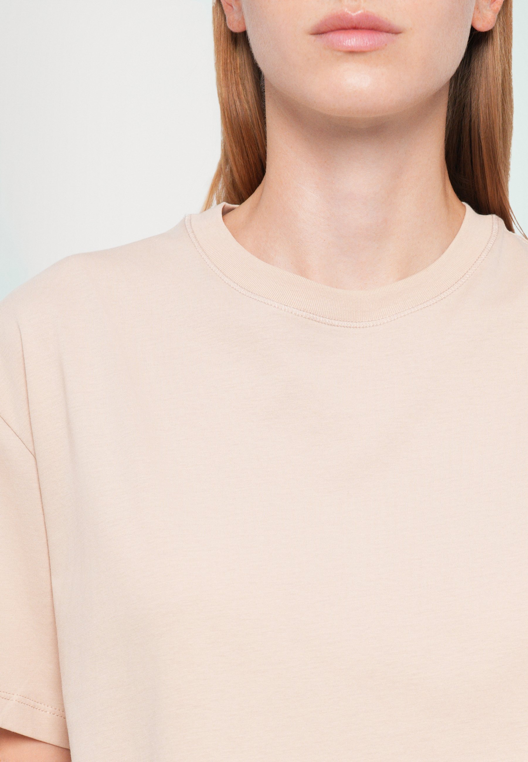 Filippa K T-shirt a vestibilità ampia - T-shirt basic - rosa cipria